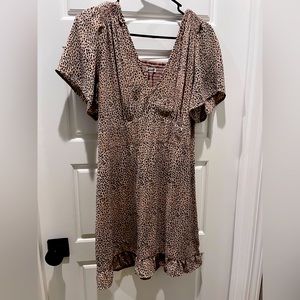 Abercrombie & Fitch NWOT Flutter Sleeve Mini Dress